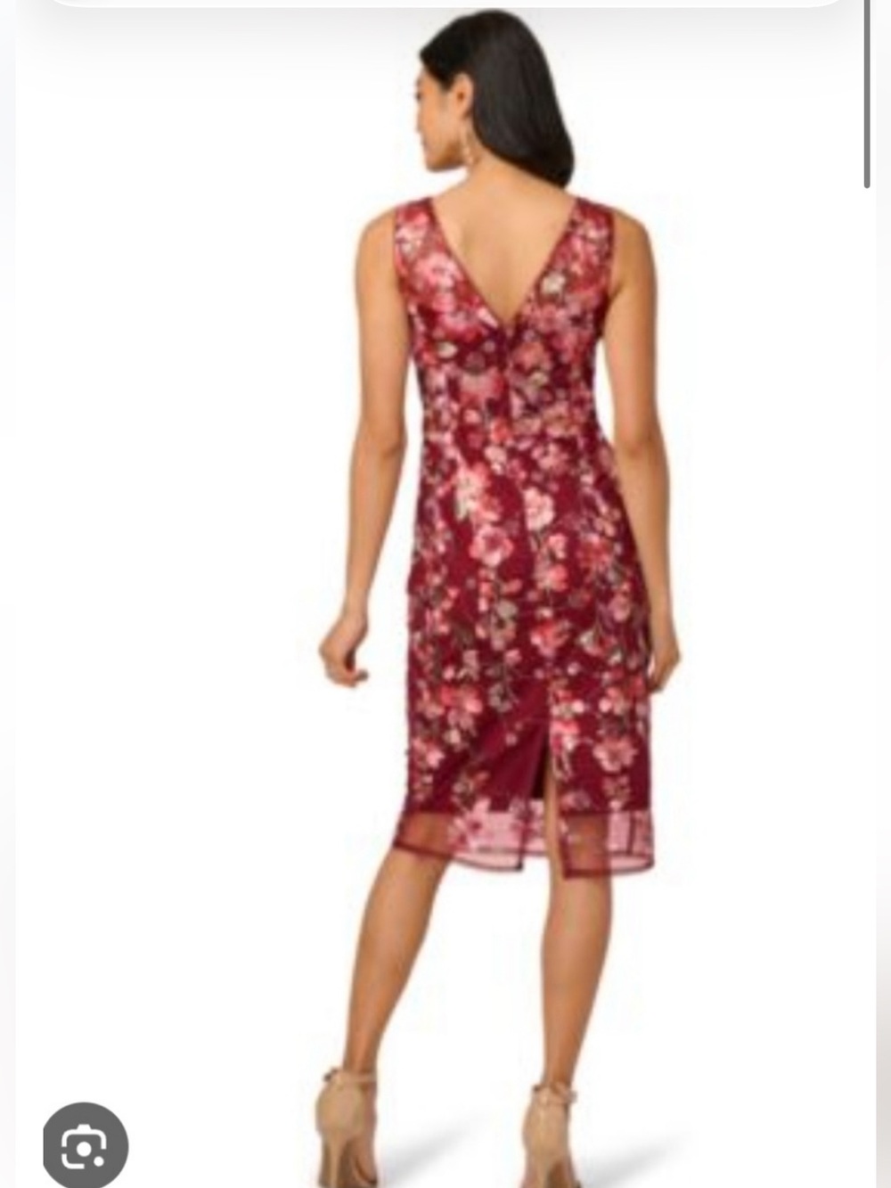 Adrianna Papell
Women's Embroidered Floral Midi Dress sz 8 NWT - Picture 3 of 9